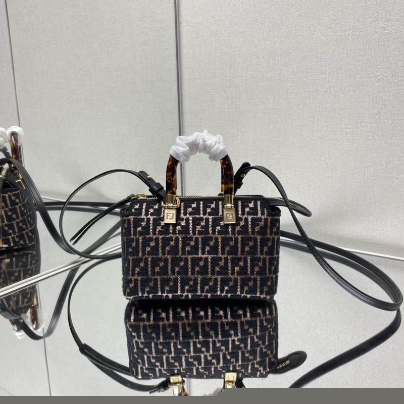 F**di top handle bags